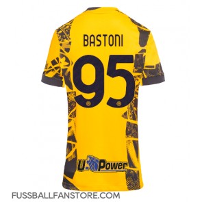 Inter Milan Alessandro Bastoni #95 Replik 3rd trikot Damen 2024-25 Kurzarm